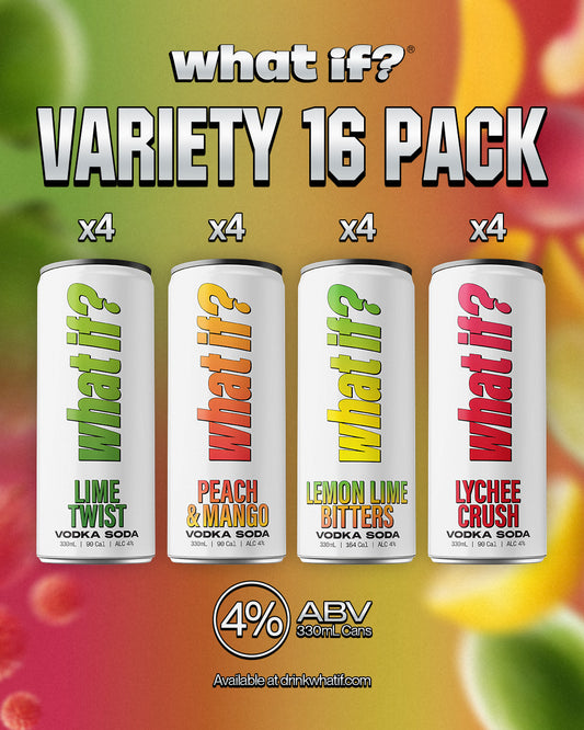 What If? Mixed Pack – 16 Cans