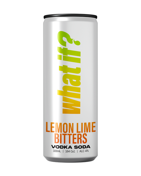 Vodka Lemon Lime Bitters (16 Cans)